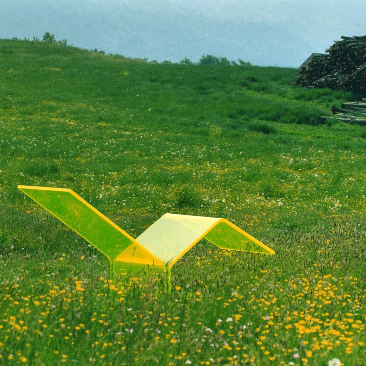 Chaise Lounge in plexiglass