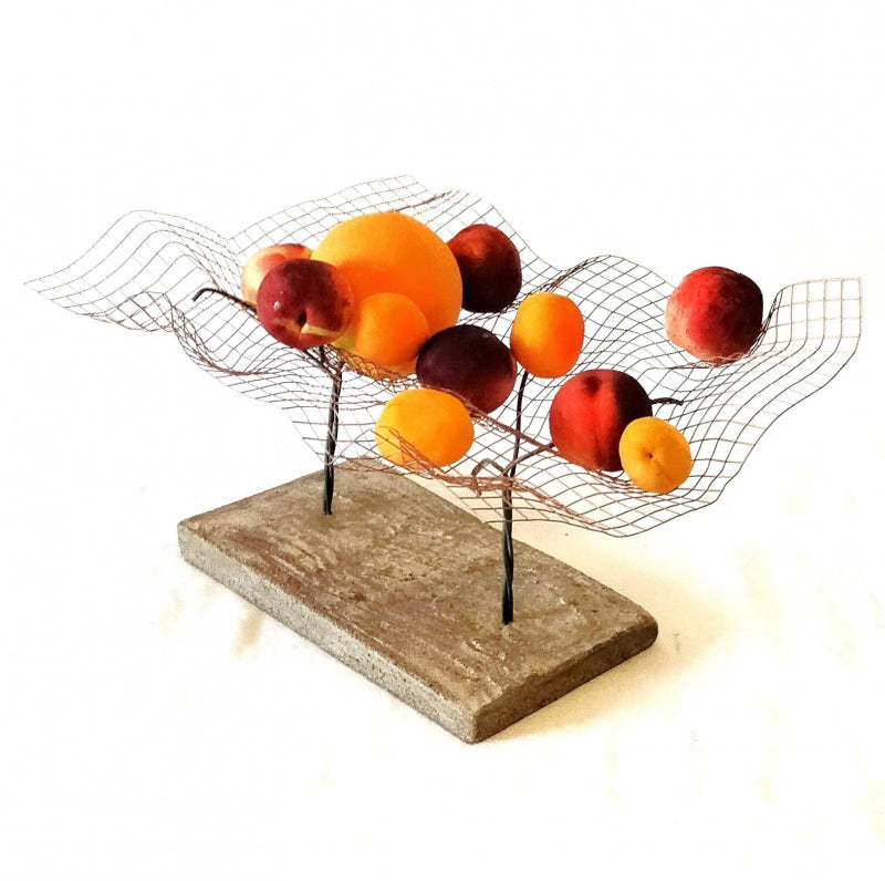 Portafrutta Centrotavola Due Alberi in Provenza