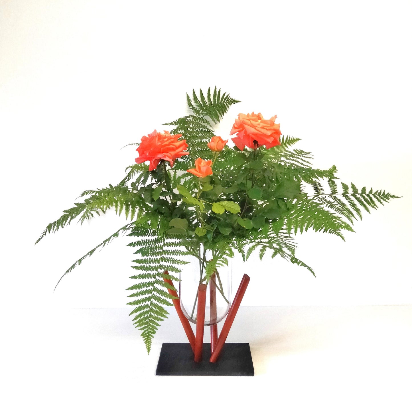 Vaso fiori in vetro Bell Maxi
