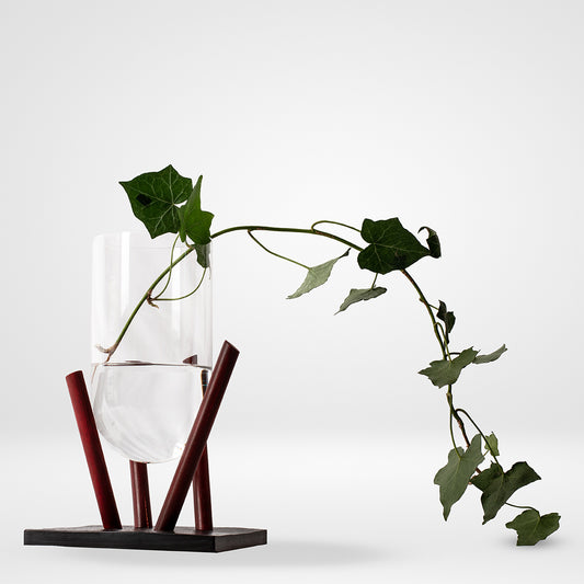 Vase à fleurs en forme de cloche