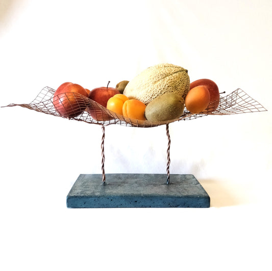 Portafrutta Centrotavola Due Alberi in Costa Azzurra
