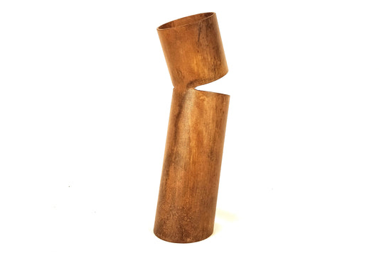 Vaso inclinato in ferro Louise