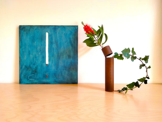 Vaso in corten Jim